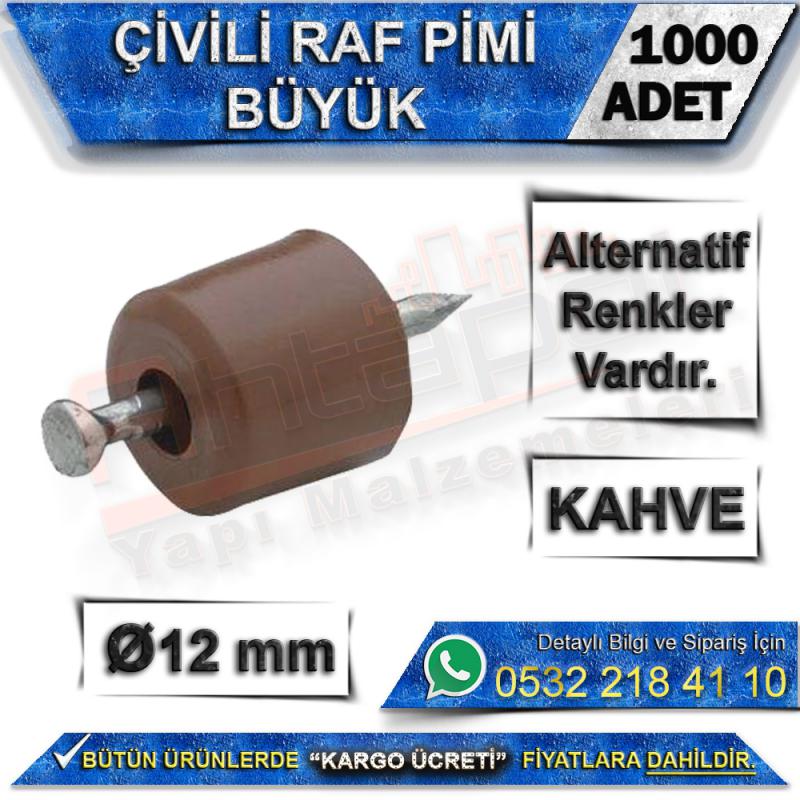 Çivili Raf Pimi Ø12 Mm (1000 Adet)