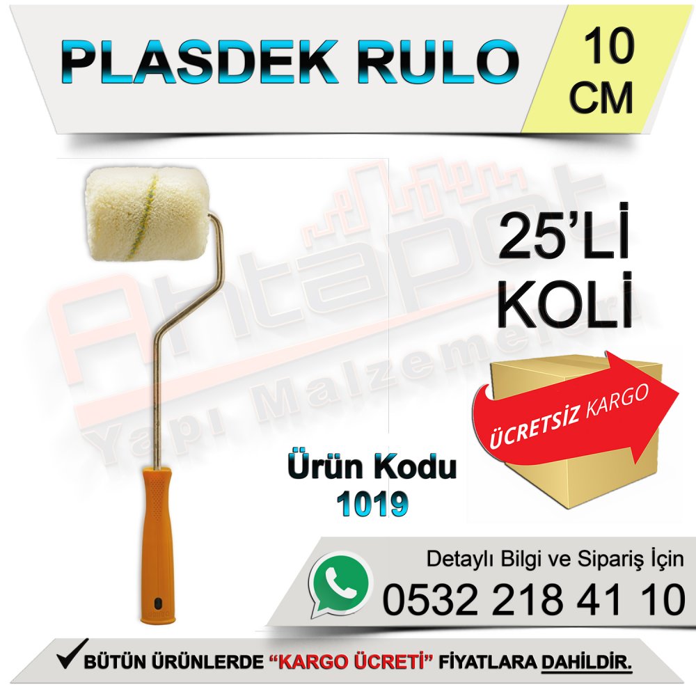 Dekor 1019 Plasdek Rulo 10 Cm (25 Adet)