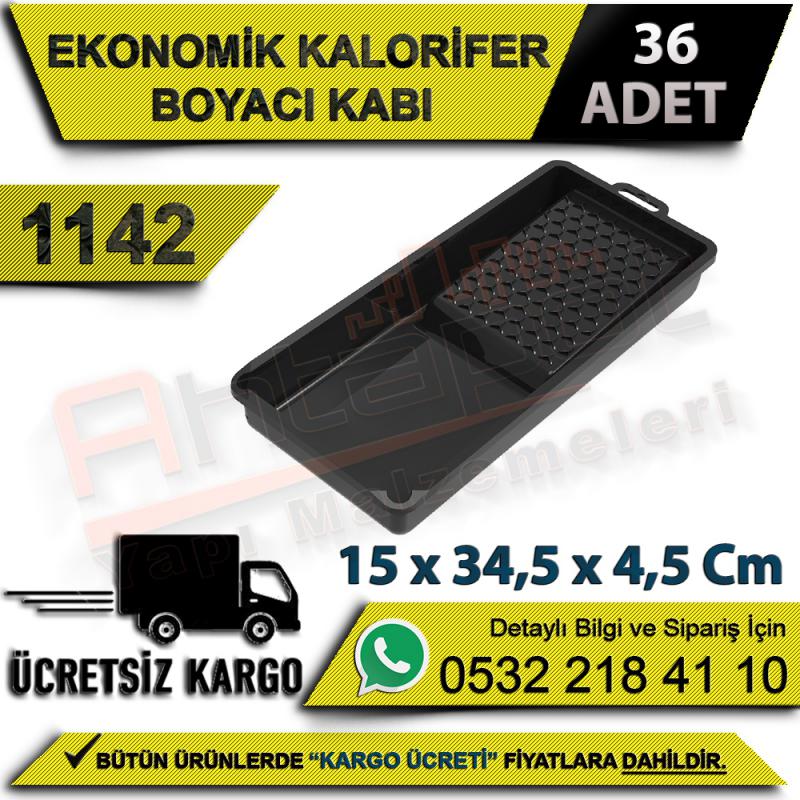 Dekor 1142 Ekonomik Kalorifer Boyacı Kabı 15x34,5x4,5 Cm (36 Adet)