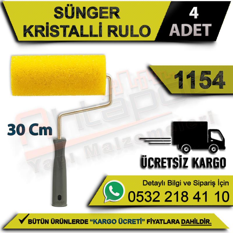 Dekor 1154 Sünger Kristalli Rulo 30 Cm (4 Adet)