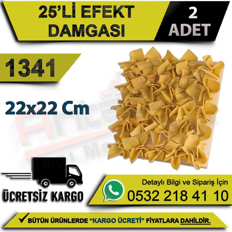 Dekor 1341 25’li Efekt Damgası 22x22 Cm (2 Adet)