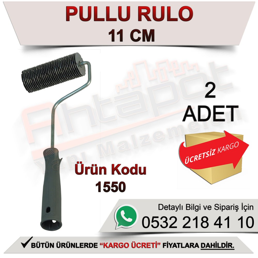 Dekor 1550 Pullu Rulo 11 Cm (2 Adet)