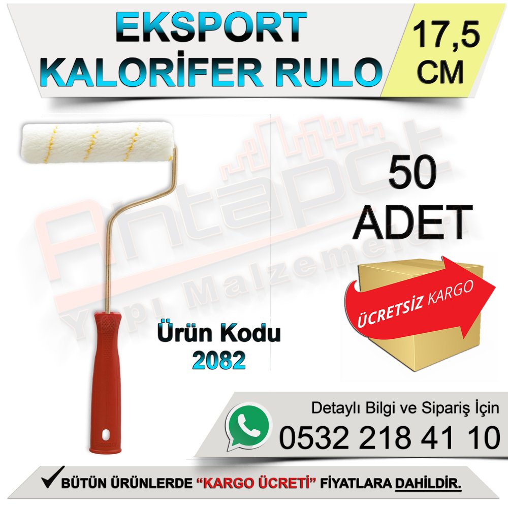 Dekor 2082 Kalorifer Rulo 17,5 Cm (50 Adet)