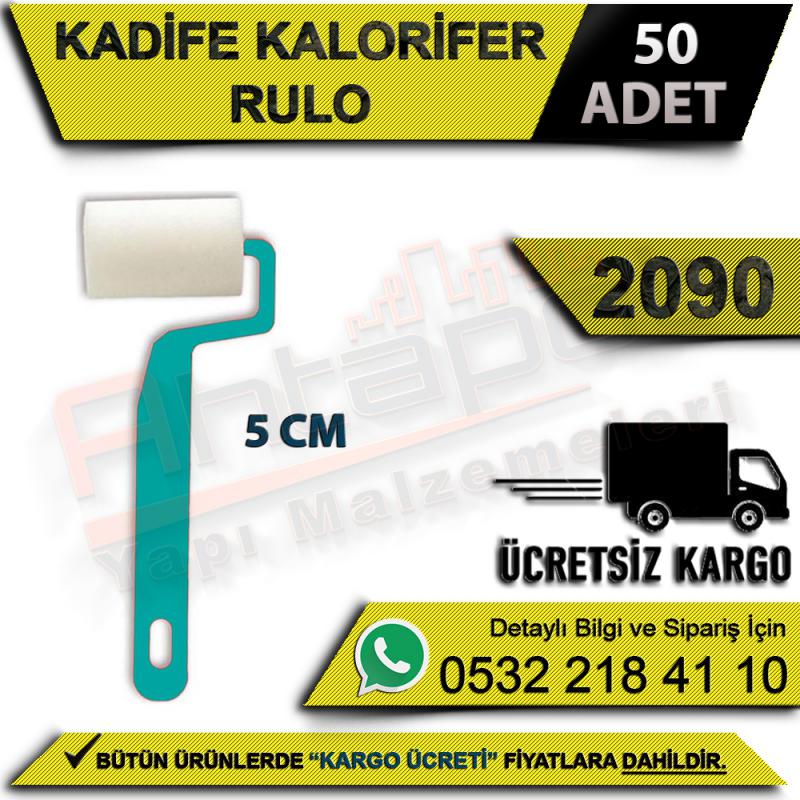 Dekor 2090 Kadife Kalorifer Rulo 5 Cm (50 Adet)