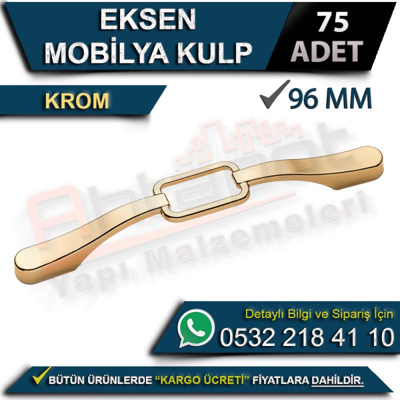 Eksen Mobilya Kulp 96 Mm Krom (75 Adet)