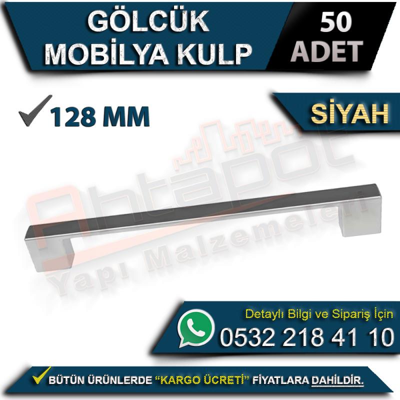 Gölcük Mobilya Kulp 128 Mm Siyah (50 Adet)