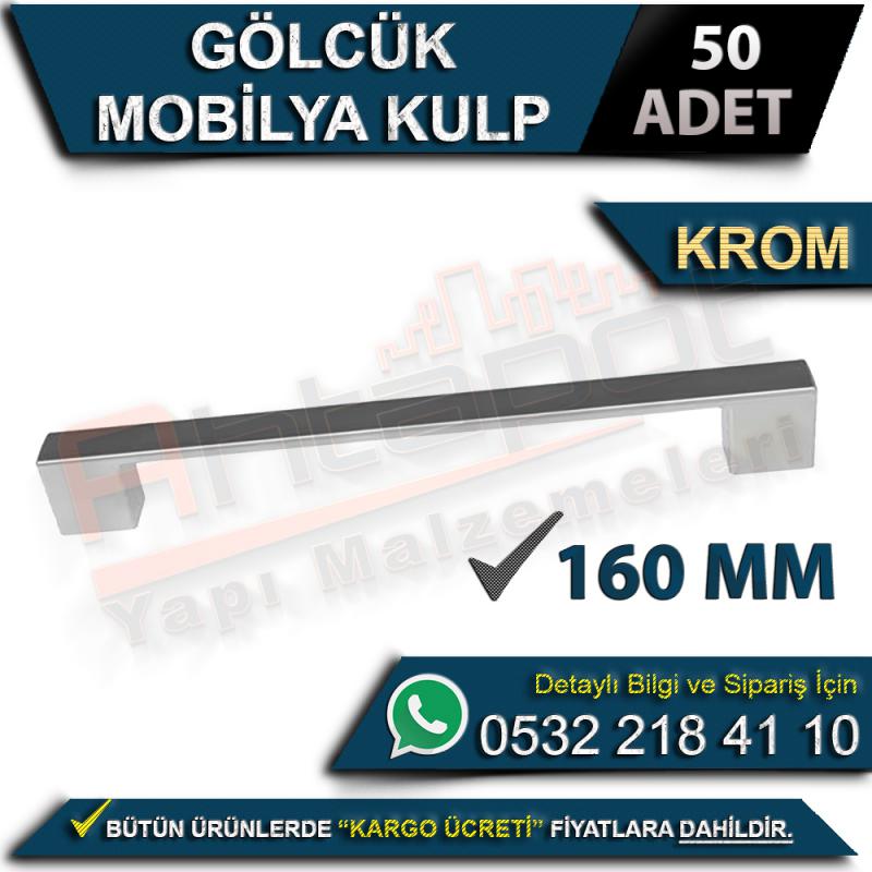 Gölcük Mobilya Kulp 160 Mm Krom (50 Adet)