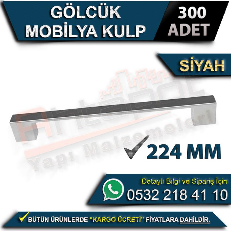 Gölcük Mobilya Kulp 224 Mm Siyah (300 Adet)