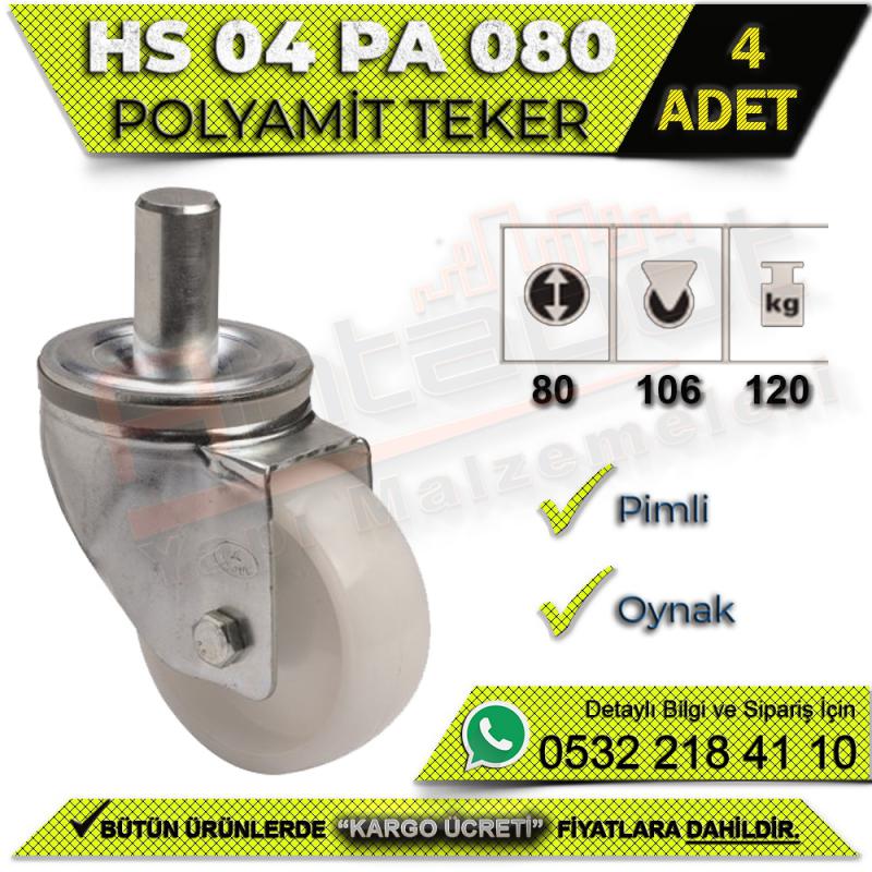 HS 04 PA 080 Pimli Teker (4 ADET)