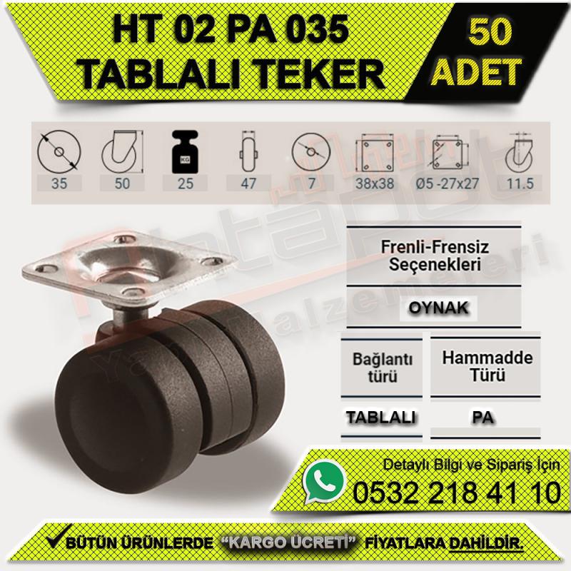 HT 02 PA 035 TABLALI TEKER (50 ADET)