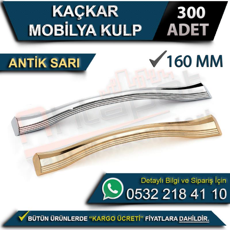 Kaçkar Mobilya Kulp 160 Mm Antik Sarı (300 Adet)