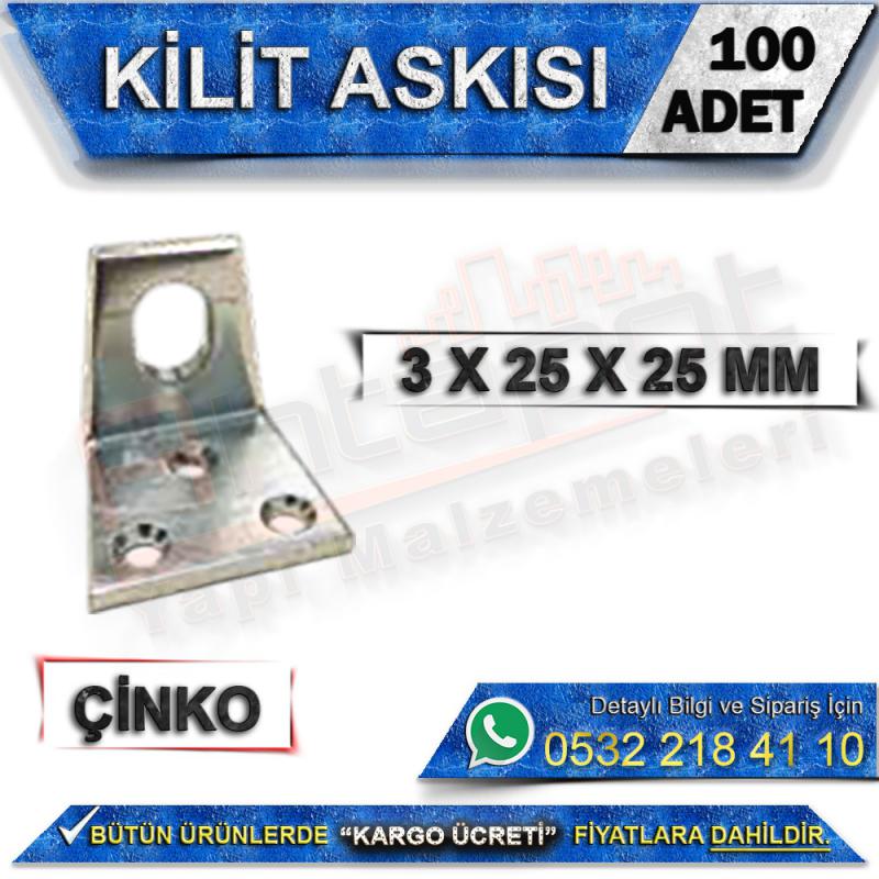 Kilit Askısı Çinko (100 Adet)