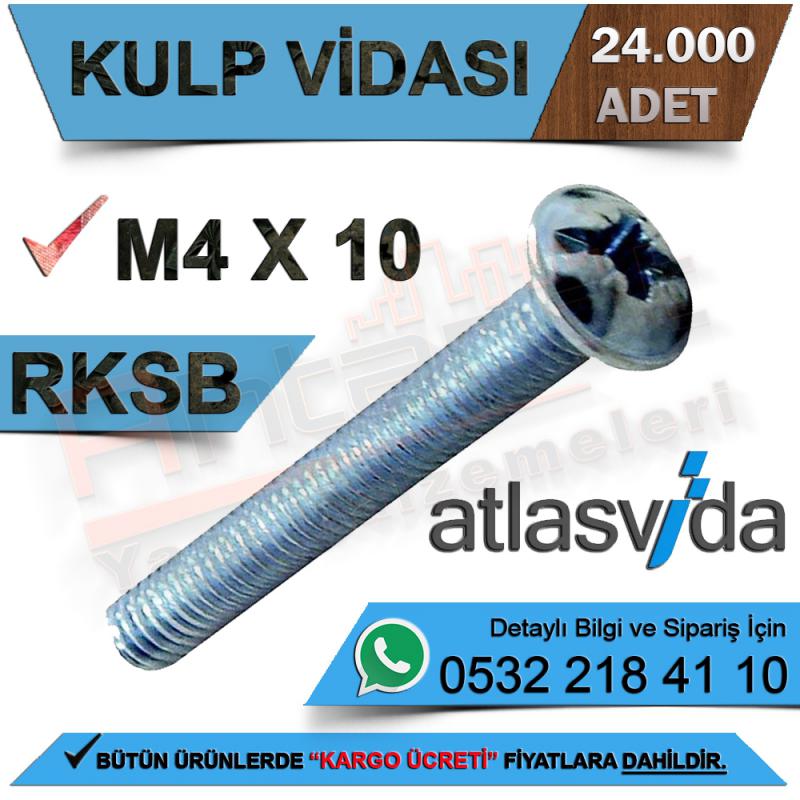 Atlas Kulp Vidası Rksb M4.0X10 (24.000 Adet)