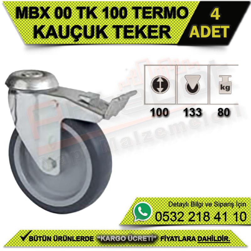 MBX 00 TK 100 Termo Kauçuk Teker (4 ADET)