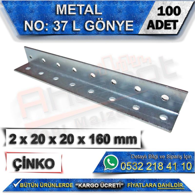 No: 37 L Gönye 2x20x20x160 mm (100 Adet)