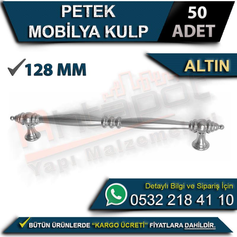 Petek Mobilya Kulp 128 Mm Altın (50 Adet)