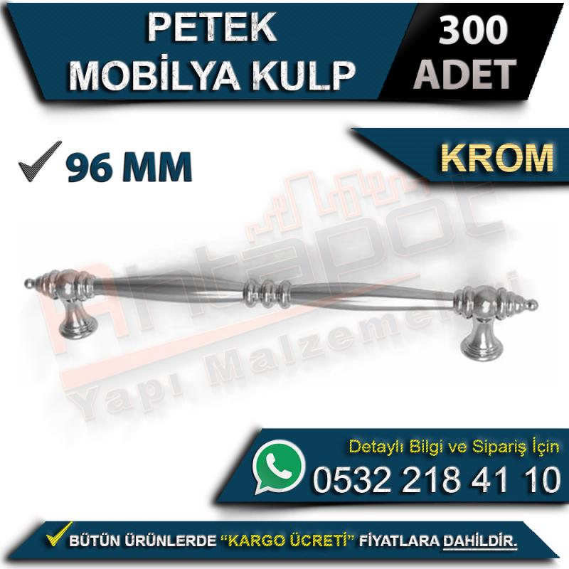 Petek Mobilya Kulp 96 Mm Krom (300 Adet)