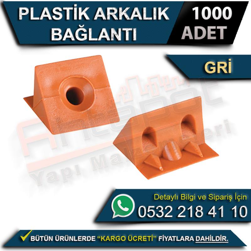 Plastik Arkalık Bağlantı Krem (1000 Adet)