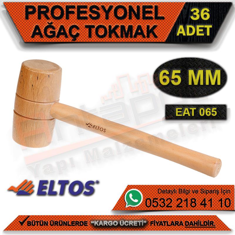 Eltos Eat065 Profesyonel Ağaç Tokmak 65 Mm (36 Adet)