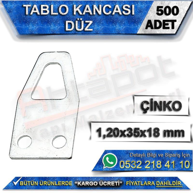 Tablo Kancası Düz (500 Adet)