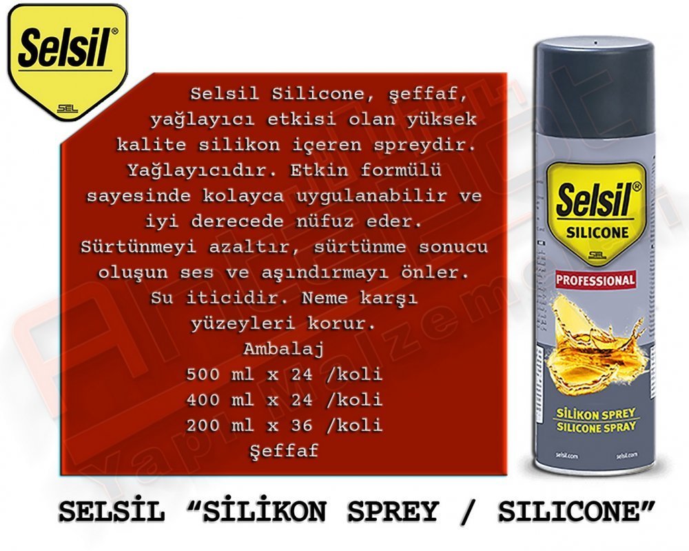 Selsil Silicone Spray 500ml –