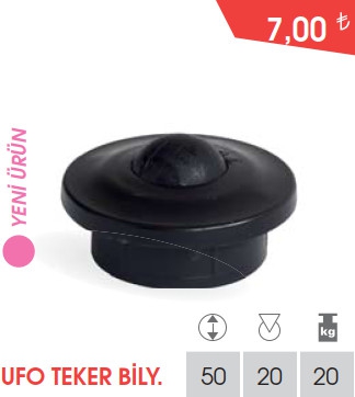 UFO TEKER BİLY 100 ADET