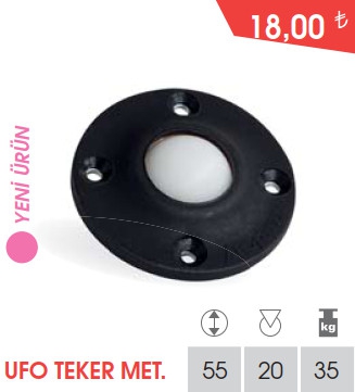 UFO TEKER MET 100 ADET